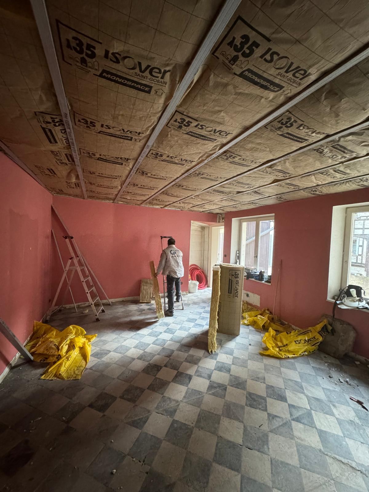 Plafond coupe-feu